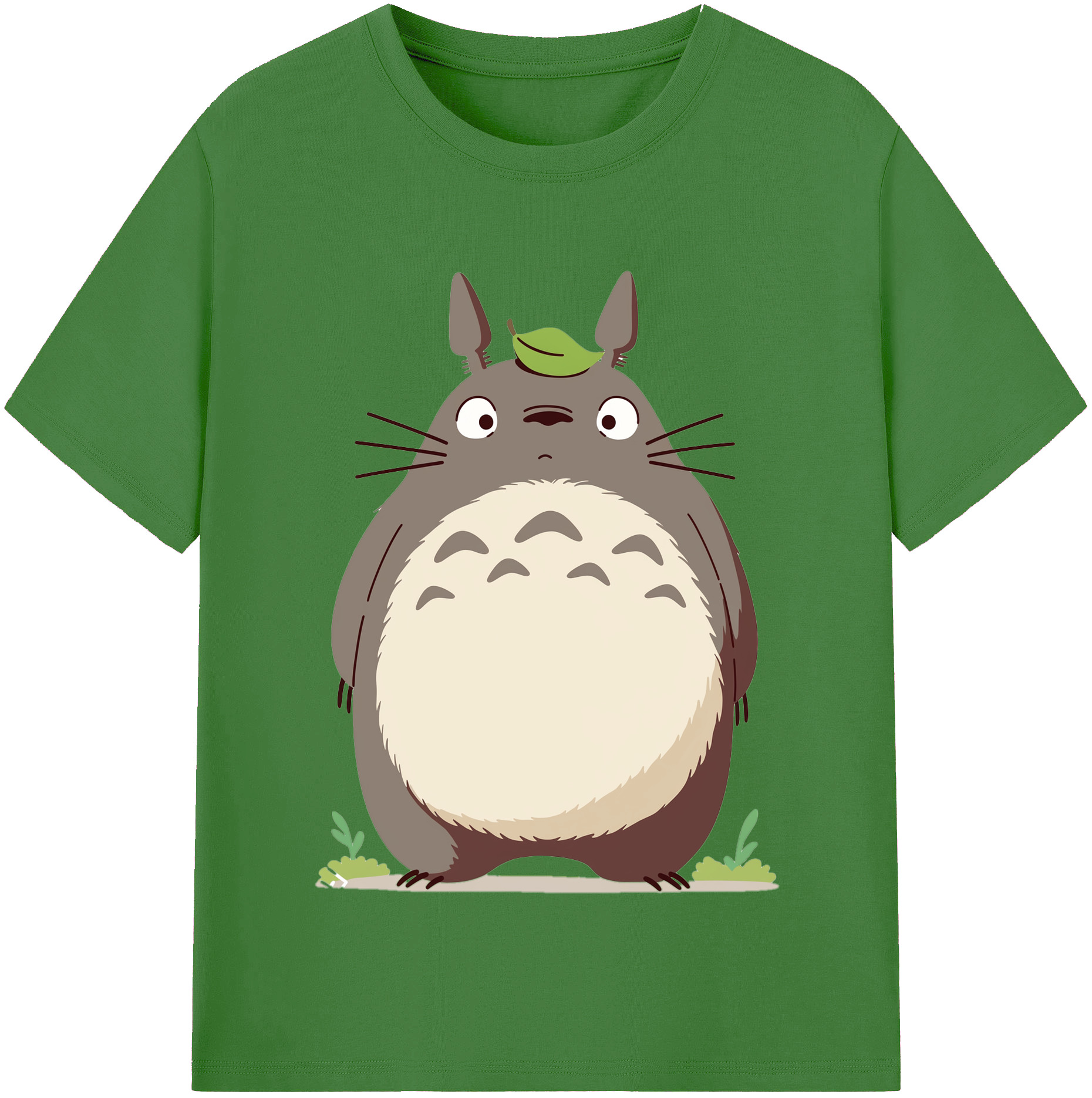 （画像用） となりのトトロ 草壁メイ 草壁サツキ My Neighbor Totoro Satsuki Kusakabe Mei Kusakabe レディースカジュアルプリントTシャツ（綿100％）